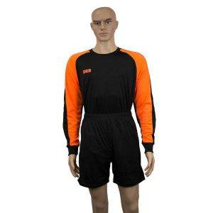 POLERON ARQUERO DRB NEGRO/NARANJO NEON