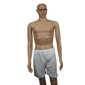 SHORT FUTBOL NIÑO BLANCO