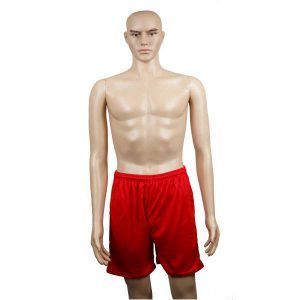 SHORT FUTBOL NIÑO ROJO