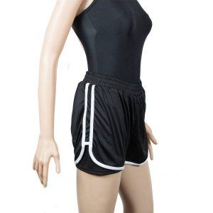 SHORT DAMA C/LYCRA NEGRO