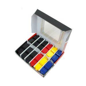 PITO PLAST. BOX 12 UNID C/CORD