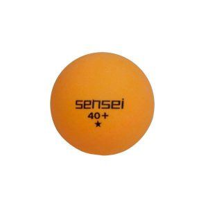 PELOTA SENSEI 6 UNID 1* NARANJ