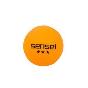 PELOTA SENSEI 6 UNID 3* NARANJ