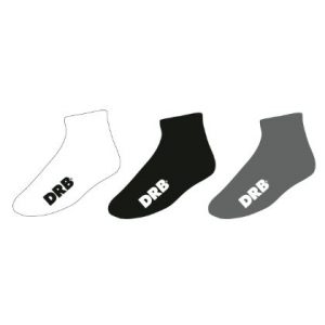 TRIPACK MEDIA CANA BL/GRIS/NEG