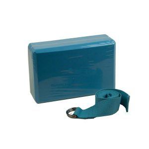 SET YOGA LADRILLO + CINTO