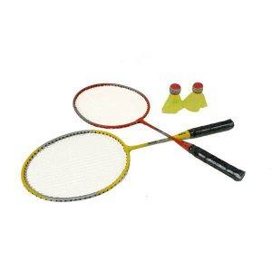 SET BADMINTON 2RAQ+2PLU JUNIOR
